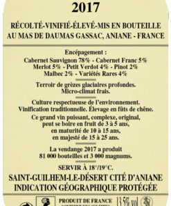 mas de Daumas Gassac rouge