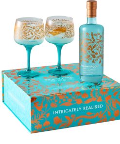 Silent Pool Gin Coffret avec Verres 4 SILENT POOL GIN GILF BOX WITH 2 GLASSES