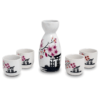 Ensemble à saké - Floraison japonaise 1