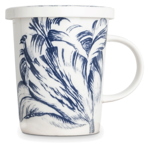 Tea Mug with Filter - Flower- Fleur
