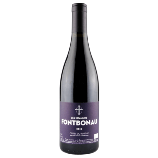 Les Chaux de Fontbonau 2015 The palate is generous, full-bodied, the tannins are beautifully silky. Voluminous and fleshy, this red transcribes the idea we have of southern Rhône wines, with great respect for fruit and a beautiful balance.